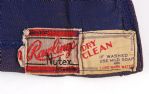 1940's circa Navy Durene #21 Game Worn Rawlings Nytex Football Jersey (MEARS LOA)