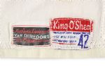 1960's circa White Durene #18 Game Worn King O'Shea Football Jersey (MEARS LOA)