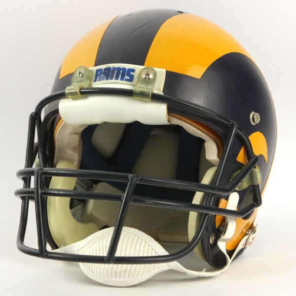 1991 Ron Brown Los Angeles Rams Game Worn Helmet (MEARS LOA)