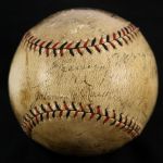 1925 (October 13) Pittsburgh Pirates Washington Senators Multi Signed ONL Heydler Forbes Field World Series Game Used Baseball w/ Kiki Cuyler, Pie Traynor, Max Carey & More (JSA Full Letter/MEARS LOA)