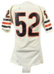 1982 Dan Neal Chicago Bears #52 Game Worn Jersey w/ Crotch Piece (MEARS LOA)