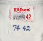 1974 Gary Gentry Atlanta Braves Game Worn Home Jersey (MEARS LOA)
