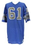 1978-79 Homer McLean Detroit Lions Game Worn Home Jersey (MEARS LOA)