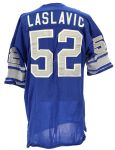 1973-75 Jim Laslavich Detroit Lions Game Worn Home Jersey (MEARS LOA)