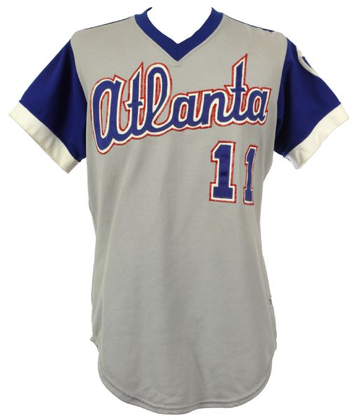 1979 Joe Nolan Atlanta Braves Game Worn Road Jersey (MEARS LOA)