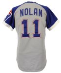 1979 Joe Nolan Atlanta Braves Game Worn Road Jersey (MEARS LOA)