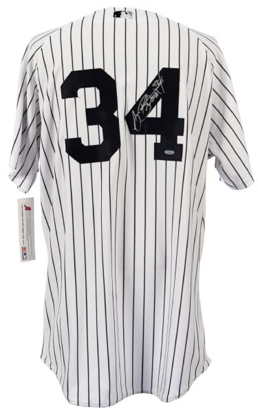 2009 AJ Burnett New York Yankees Signed Jersey w/ World Series & Yankee Stadium Inaugural Season Patches (Steiner/MLB Hologram)
