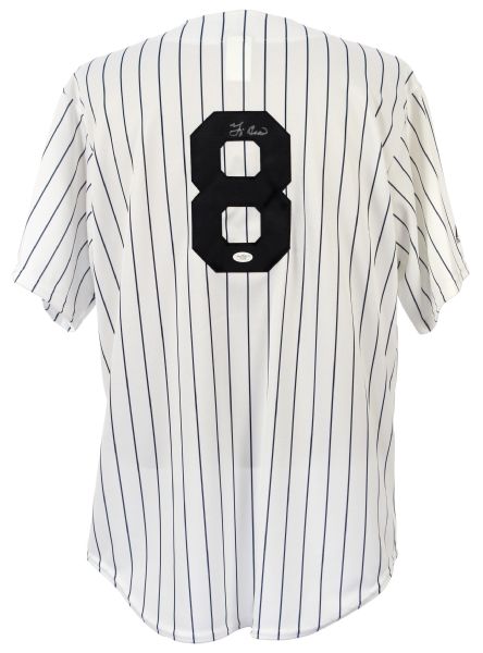 2000s Yogi Berra New York Yankees Signed Jersey *JSA*