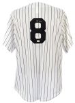 2000s Yogi Berra New York Yankees Signed Jersey *JSA*