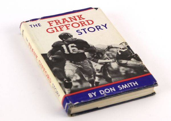 1960 Frank Gifford New York Giants Signed The Frank Gifford Story Hardcover Book (JSA)