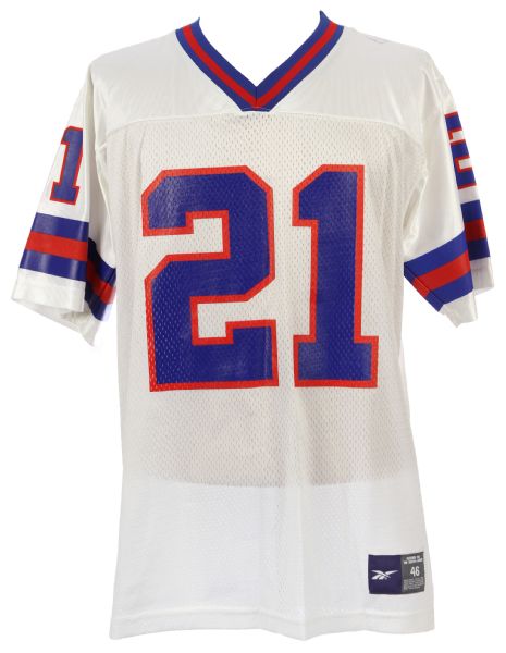 2000s Tiki Barber New York Giants Signed Jersey (JSA)