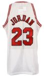 1997-98 Michael Jordan Chicago Bulls Signed Mitchell & Ness Jersey (Upper Deck Hologram)