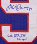 1990 Mark Bavaro New York Giants Signed Mitchell & Ness Jersey w/ Super Bowl XXV Patch (JSA)