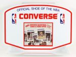 1980s Converse Official Shoe of the NBA Backboard Sales Display