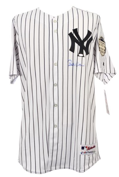 2008 Robinson Cano New York Yankees Signed Jersey w/ All Star Game & Yankee Stadium 1923-2008 Patches (Steiner/MLB Hologram/Cano Hologram)