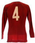 1930's circa BH Dyas Company Game Worn Football Jersey w/ Contact Strips (MEARS LOA)