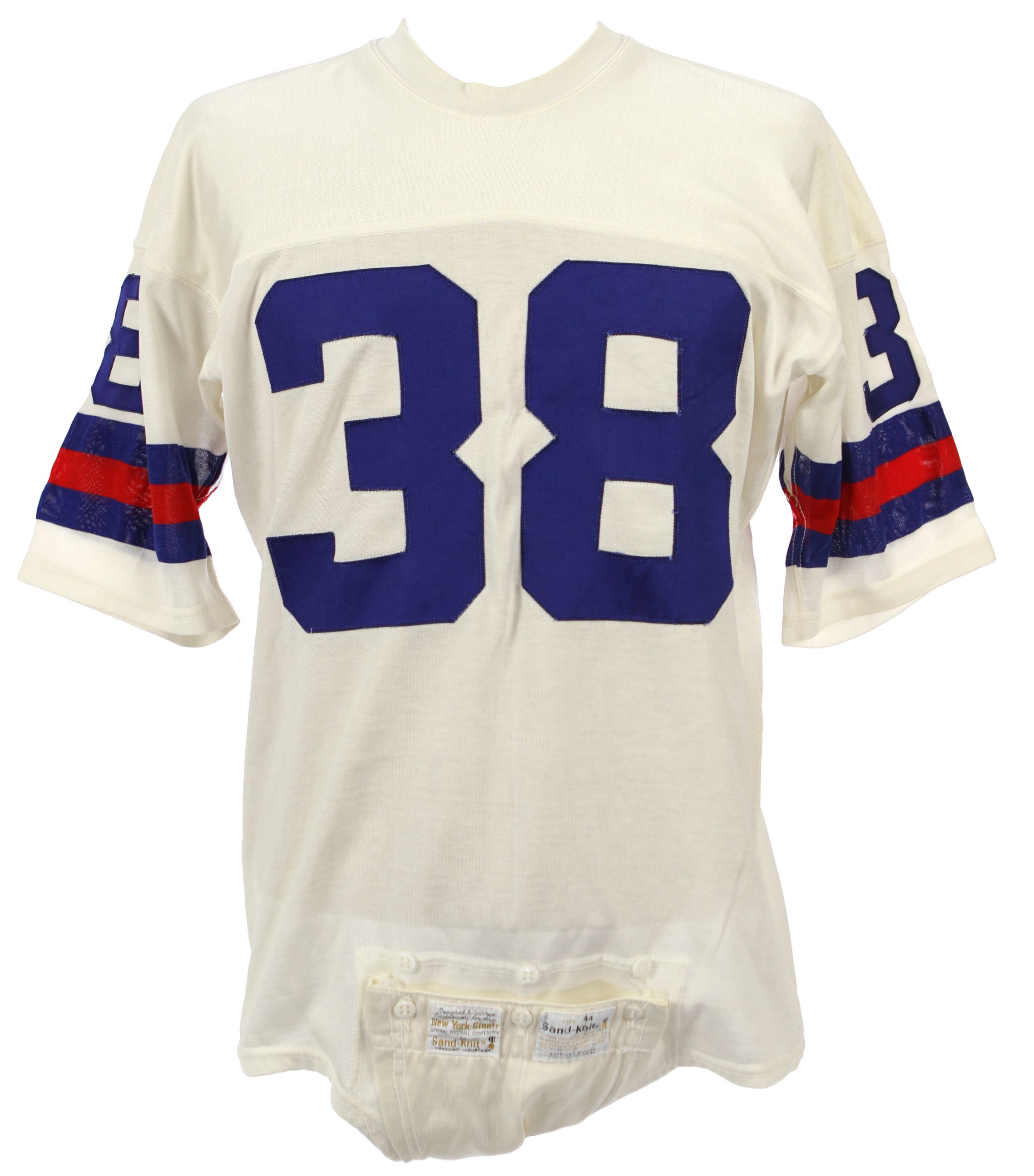 new york giants game used jersey