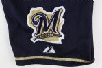 2012 Zack Greinke Milwaukee Brewers Team Issued Alternate Jersey (MEARS LOA/MLB Hologram)
