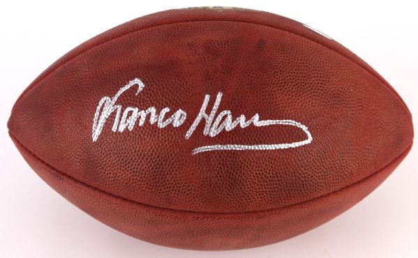 2006-14 Franco Harris Pittsburgh Steelers Signed Football (Steiner)