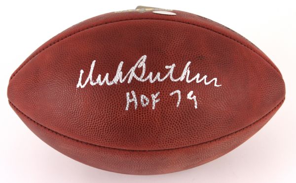 2006-14 Dick Butkus Chicago Bears Signed Football (Steiner)