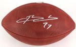 2006-11 Brandon Jacobs New York Giants Signed Football (Steiner)