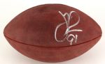 2006-13 Justin Tuck New York Giants Signed Football (Steiner)