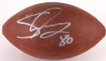2002-07 Jeremy Shockey New York Giants Signed Football (JSA)
