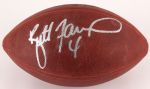 2000s Brett Favre Green Bay Packers Signed Football (JSA)