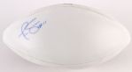2000s Phil Simms New York Giants Signed Football (JSA)