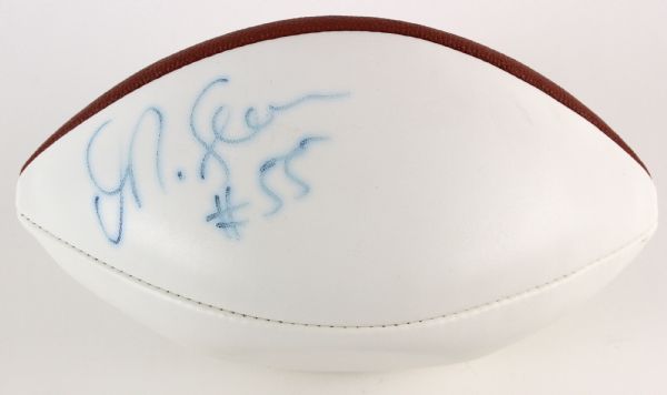 2000s Junior Seau San Diego Chargers Signed Football (JSA)