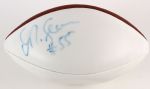 2000s Junior Seau San Diego Chargers Signed Football (JSA)