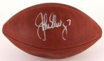 2000s John Elway Denver Broncos Signed Football (JSA)