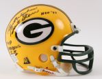 2000s Bart Starr Green Bay Packers Signed Mini Helmet (JSA)