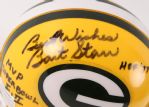 2000's Bart Starr Green Bay Packers Signed Mini Helmet (JSA)