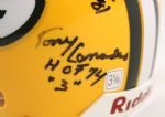 1990's Tony Canadeo Herb Adderley Willie Davis Forrest Gregg Jim Ringo Green Bay Packers Multi Signed Mini Helmet (JSA)
