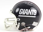 1990s Sam Huff New York Giants Signed Mini Helmet (JSA)