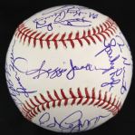 1978 World Series Champion New York Yankees Multi Signed OML Selig Baseball w/ 23 Signatures Including Reggie Jackson, Goose Gossage, Bucky Dent & More (JSA Full Letter)