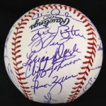 1978 World Series Champion New York Yankees Multi Signed OML Selig Baseball w/ 23 Signatures Including Reggie Jackson, Goose Gossage, Bucky Dent & More (JSA Full Letter)