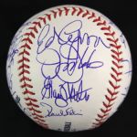 1978 World Series Champion New York Yankees Multi Signed OML Selig Baseball w/ 23 Signatures Including Reggie Jackson, Goose Gossage, Bucky Dent & More (JSA Full Letter)