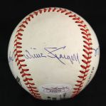 1987-88 Sandy Koufax Ernie Banks Robin Roberts Rick Ferrell Willie Stargell Multi Signed ONL Giamatti Baseball *JSA*