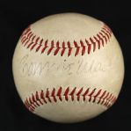 1943-45 circa Connie Mack Philadelphia Athletics Single Signed AJ Reach Baseball (JSA)
