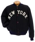 1980s New York Empire Size XL Quilted Jacket