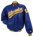 1990-93 circa Robin Yount Milwaukee Brewers Game Worn Jacket (MEARS LOA)