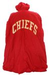 1970s-80s Kansas City Chiefs Game Worn Sideline Cape (MEARS LOA)