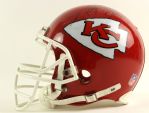 2000's Tony Gonzalez Kansas City Chiefs Signed Game Worn Helmet (MEARS LOA/JSA)