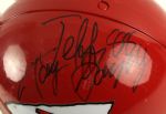2000's Tony Gonzalez Kansas City Chiefs Signed Game Worn Helmet (MEARS LOA/JSA)