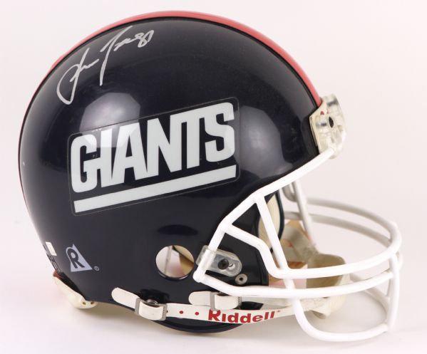 2000s Amani Toomer New York Giants Signed Full Size Helmet (JSA)