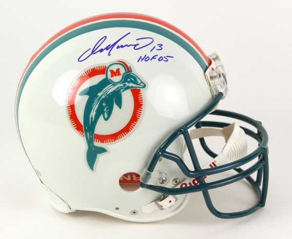 2000s Dan Marino Miami Dolphins Signed Full Size Helmet (JSA/Steiner)