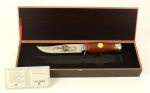 1990s Buffalo Bill Bowie Knife w/ Display Case & Wristwatch - Lot of 2 