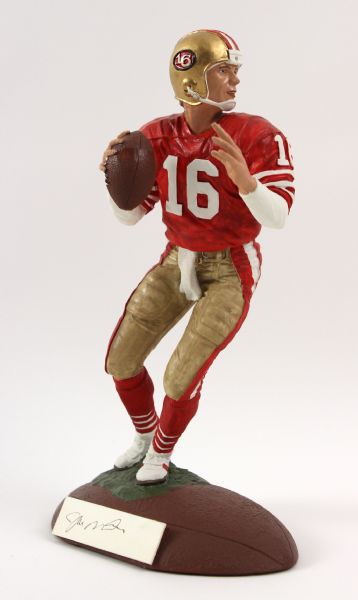 1991 Joe Montana San Francisco 49ers Signed 11" Gartlan USA Figure (JSA) 